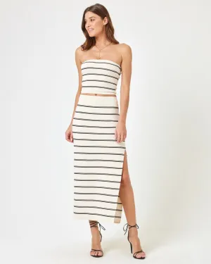 Amalfi Skirt - Mykonos Stripe