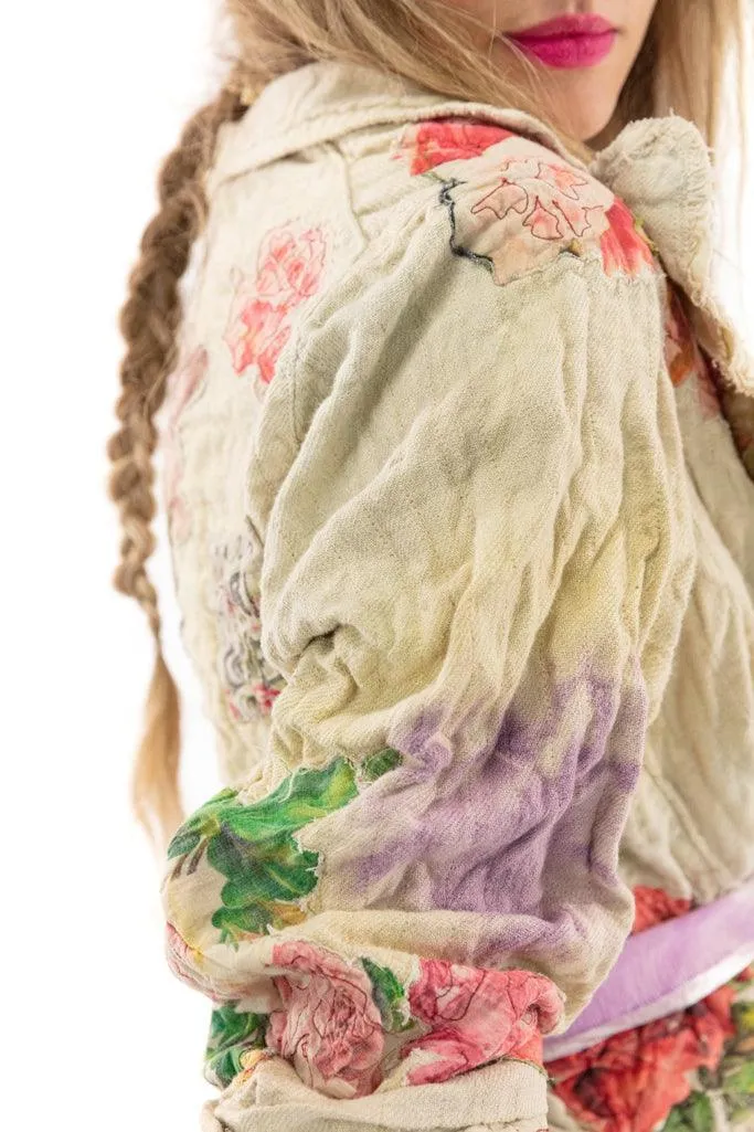 Appliqué Cropped Kelley Coat