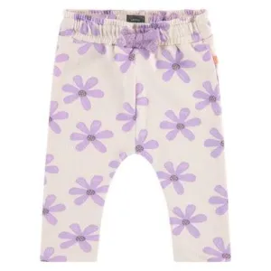 Baby Girl Pants | Sweatpants - Soft Pink Floral | BABYFACE