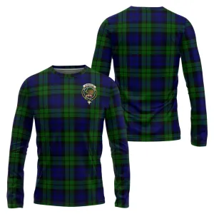 Bannatyne Tartan Long Sleeve T-Shirt with Family Crest