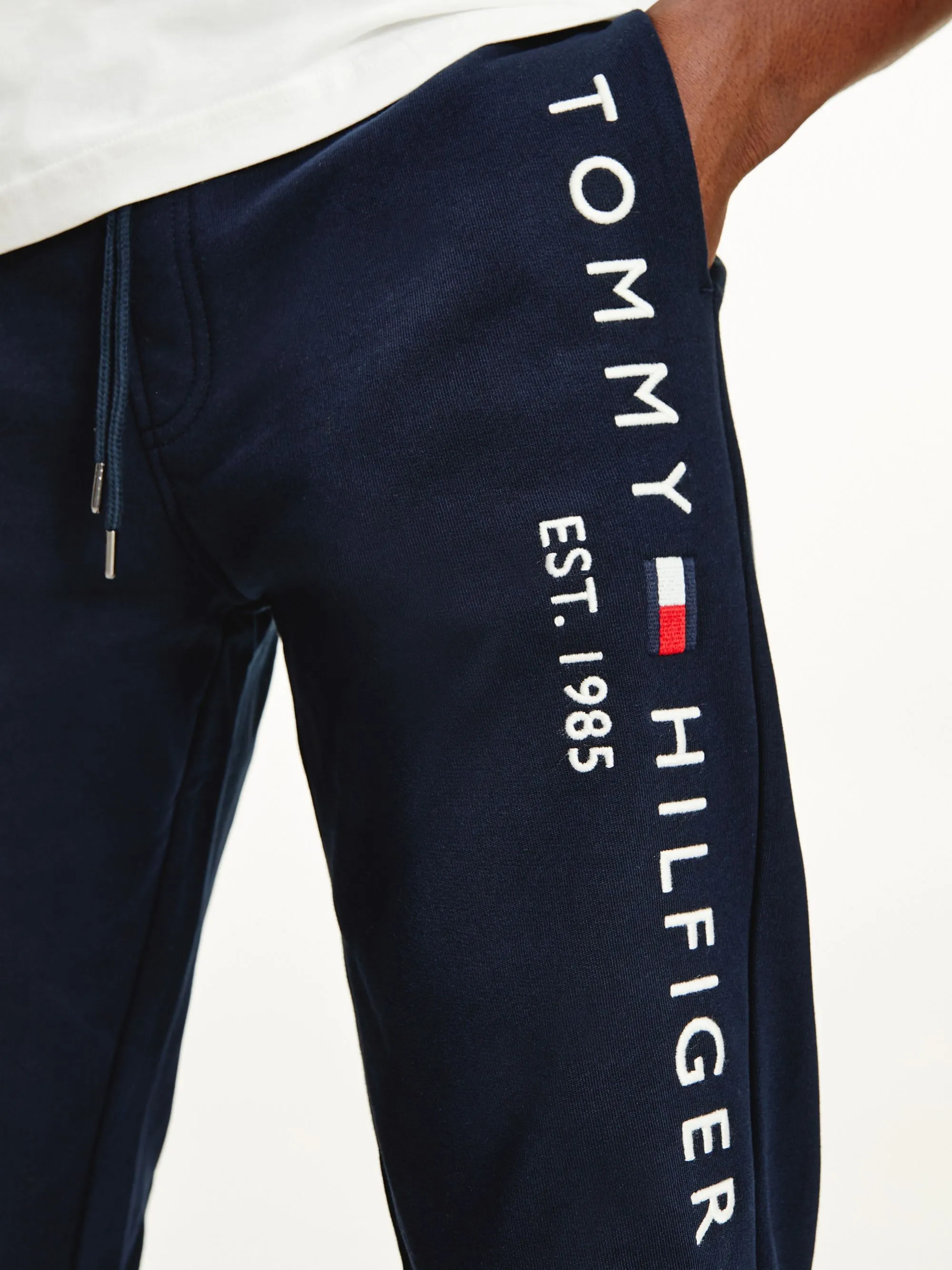 Basic Branded Sweatpants - Desert Sky