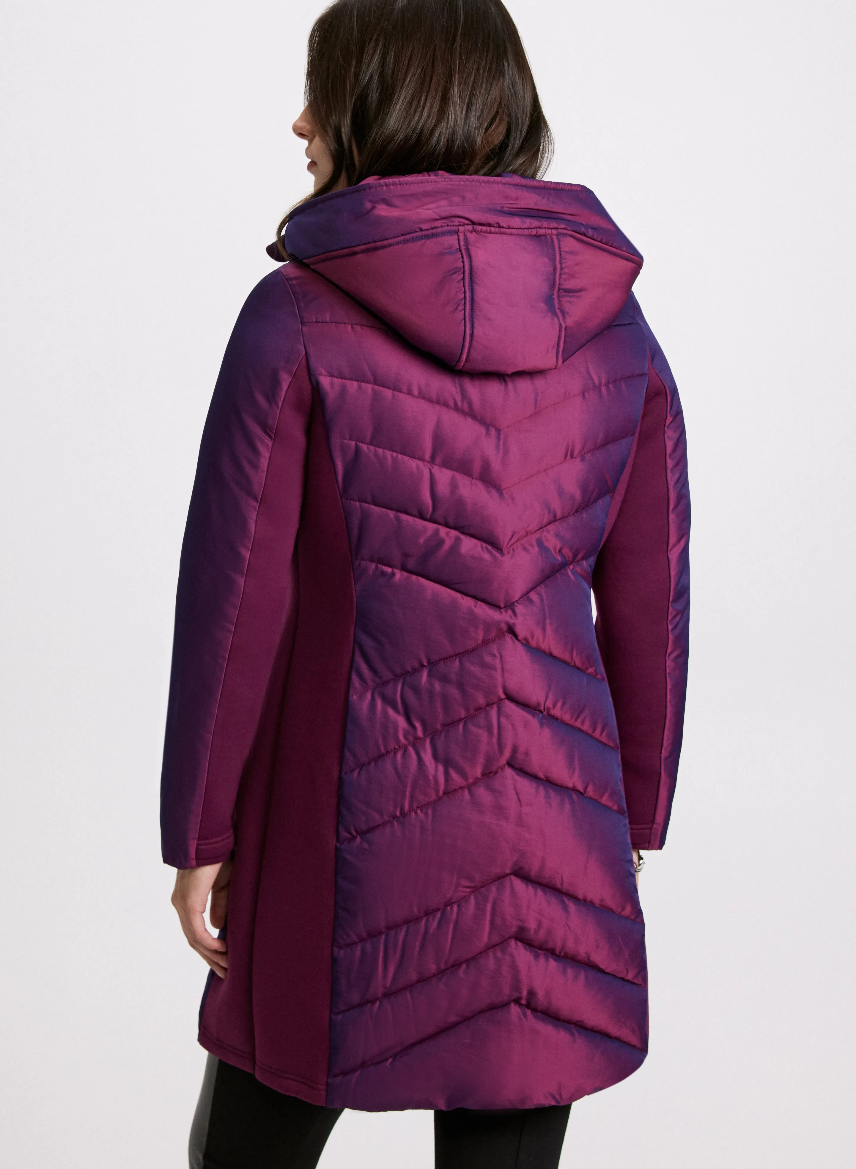 Bernardo - Iridescent Puffer Coat