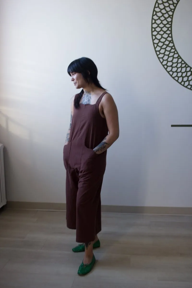Birds of North America Dusky Greygone Jumpsuit - Cocoa (Online Exclusive)