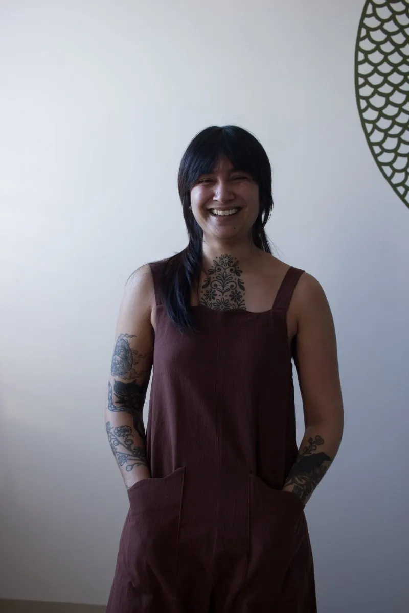 Birds of North America Dusky Greygone Jumpsuit - Cocoa (Online Exclusive)