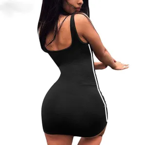 Bodycon Sleeveless Evening Party Club Dress