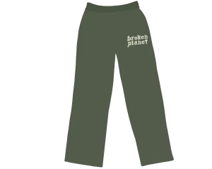 Broken Planet Market Sweatpants Agave Green