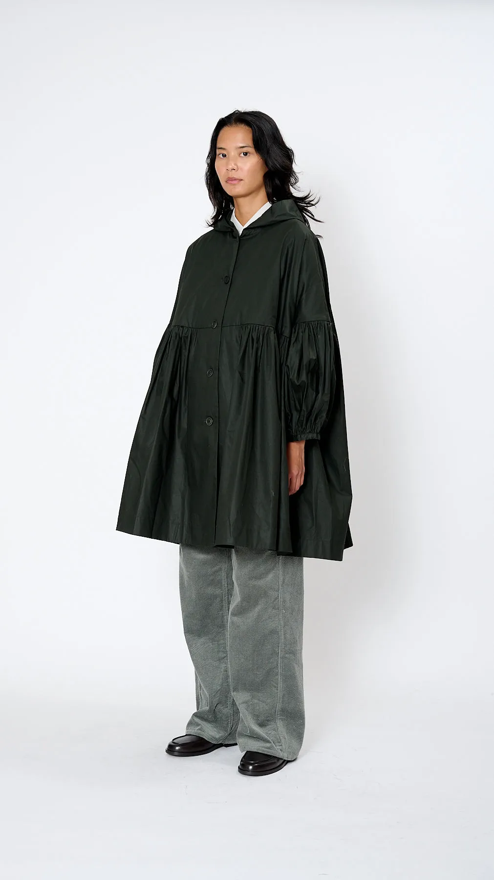Camelia Parka in Dark Khaki