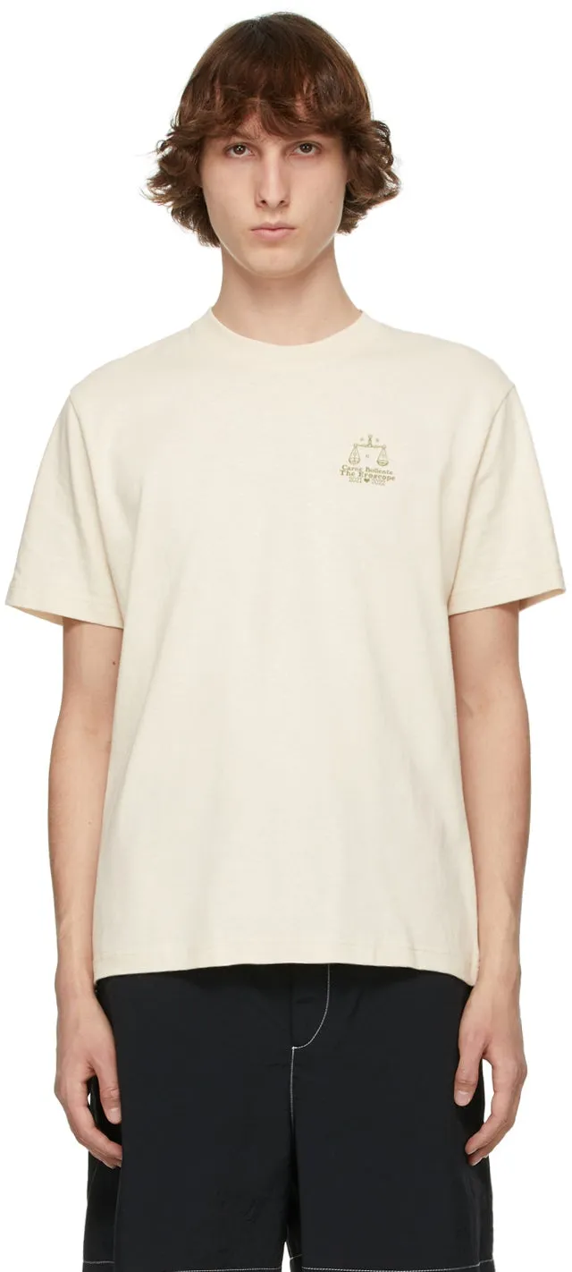 Carne Bollente Beige 'Libra' T-Shirt