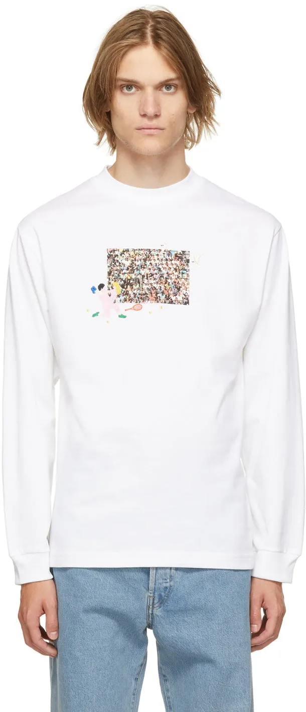 Carne Bollente White Roger Feed In Her Long Sleeve T-Shirt