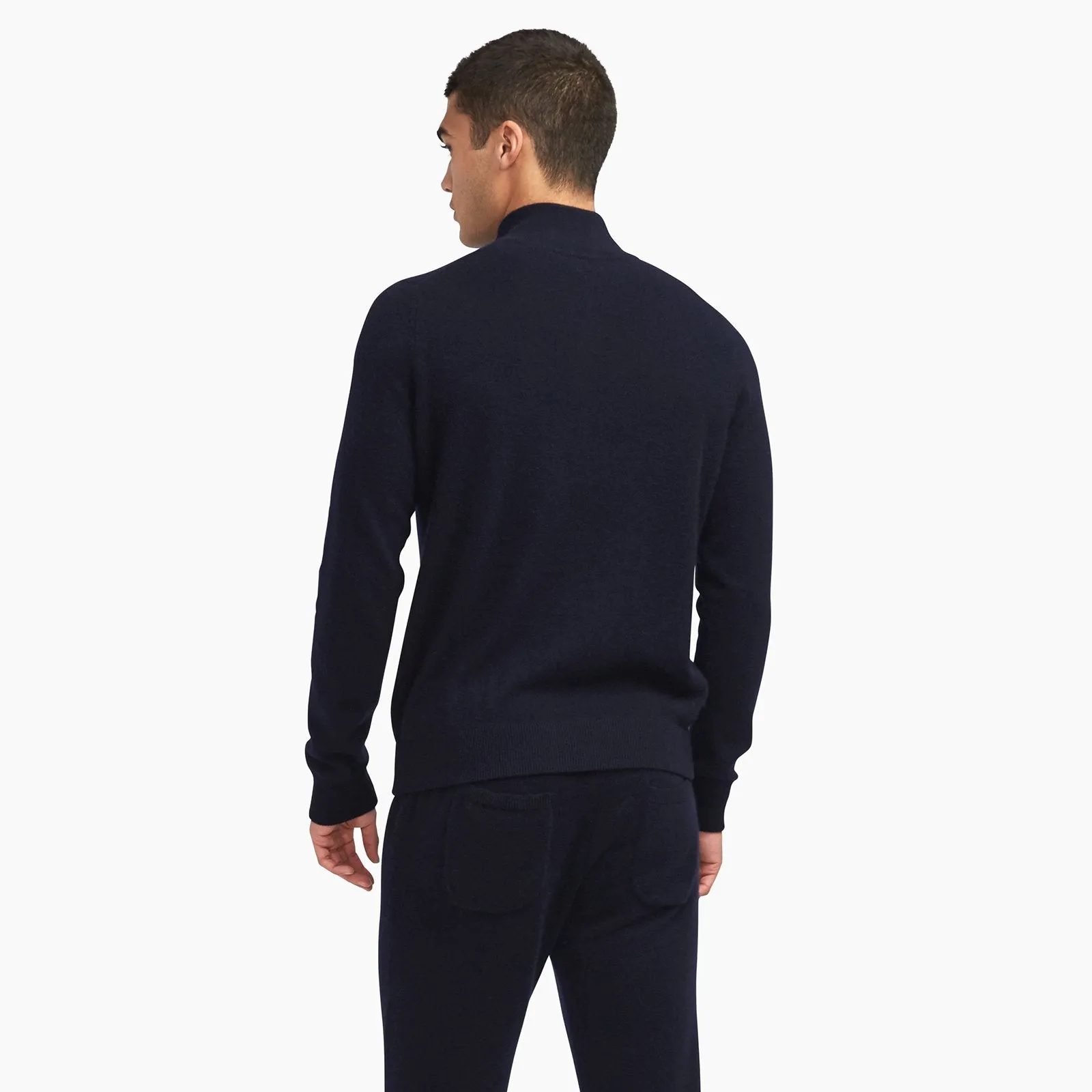 Cashmere Quarter Zip
