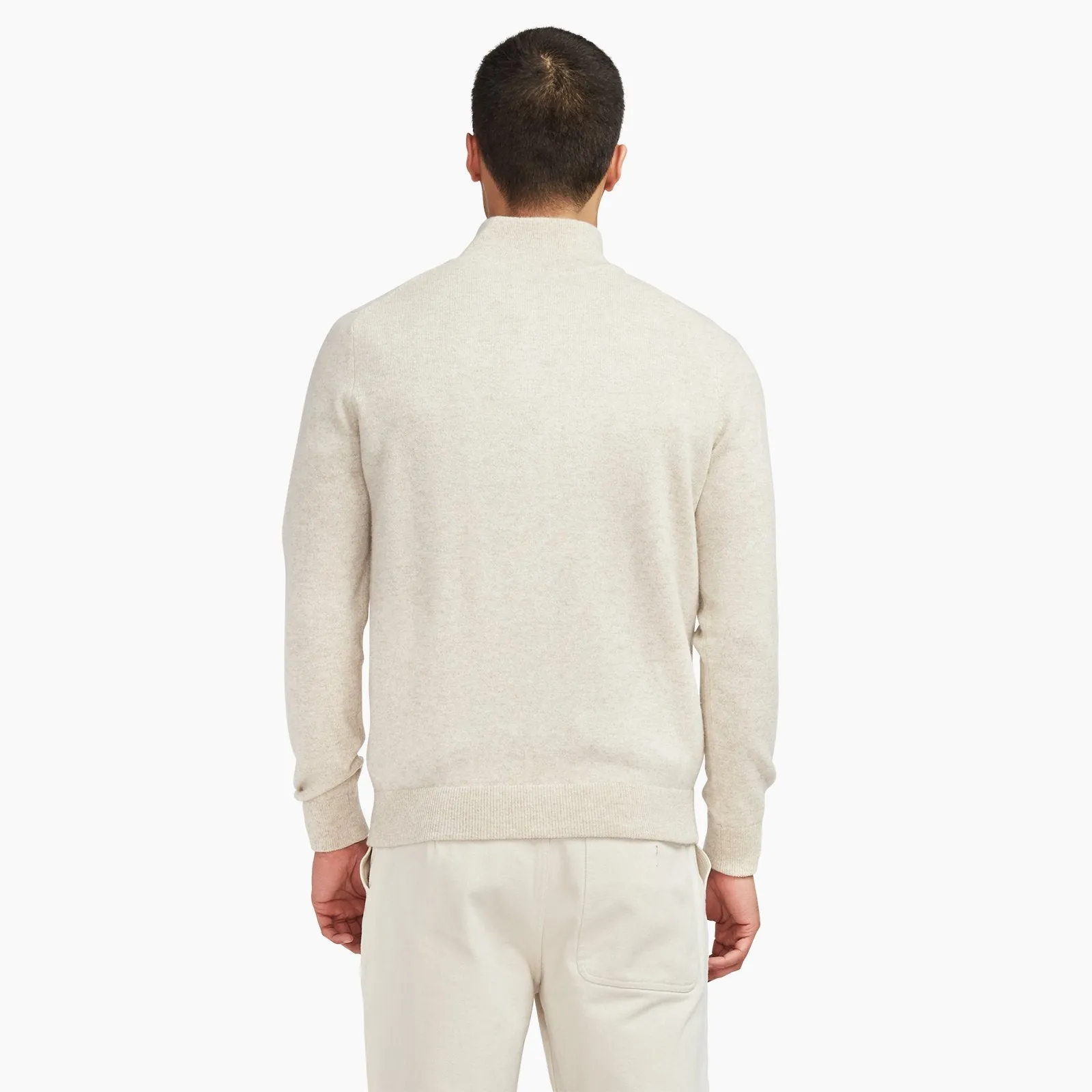 Cashmere Quarter Zip