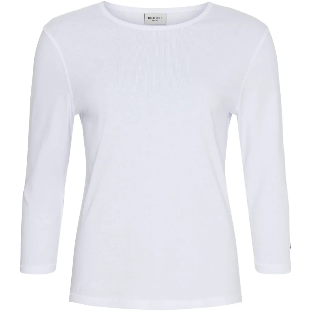 Clarissa Long Sleeve Tee - White