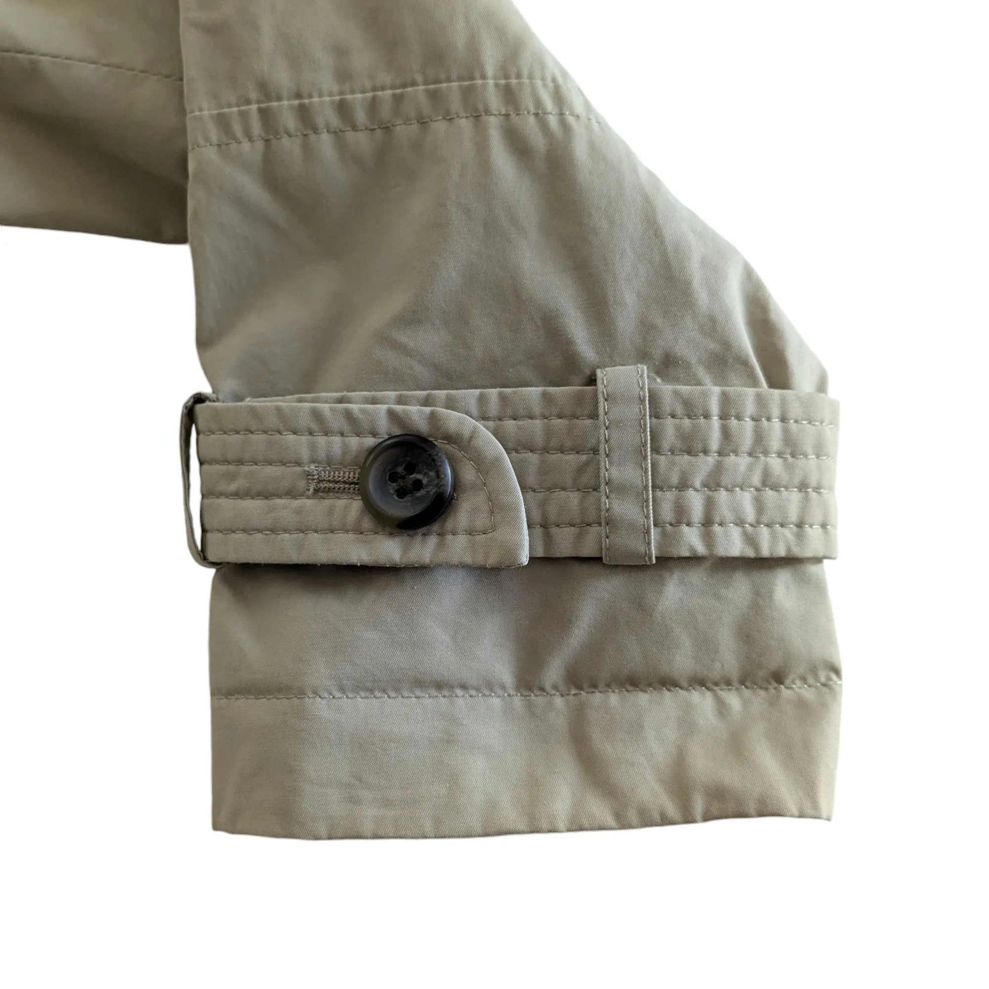 Cole Haan Flared Trench Coat Size Small