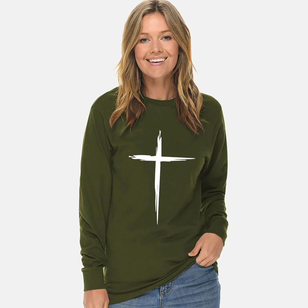 Cross Unisex Long Sleeve T Shirt
