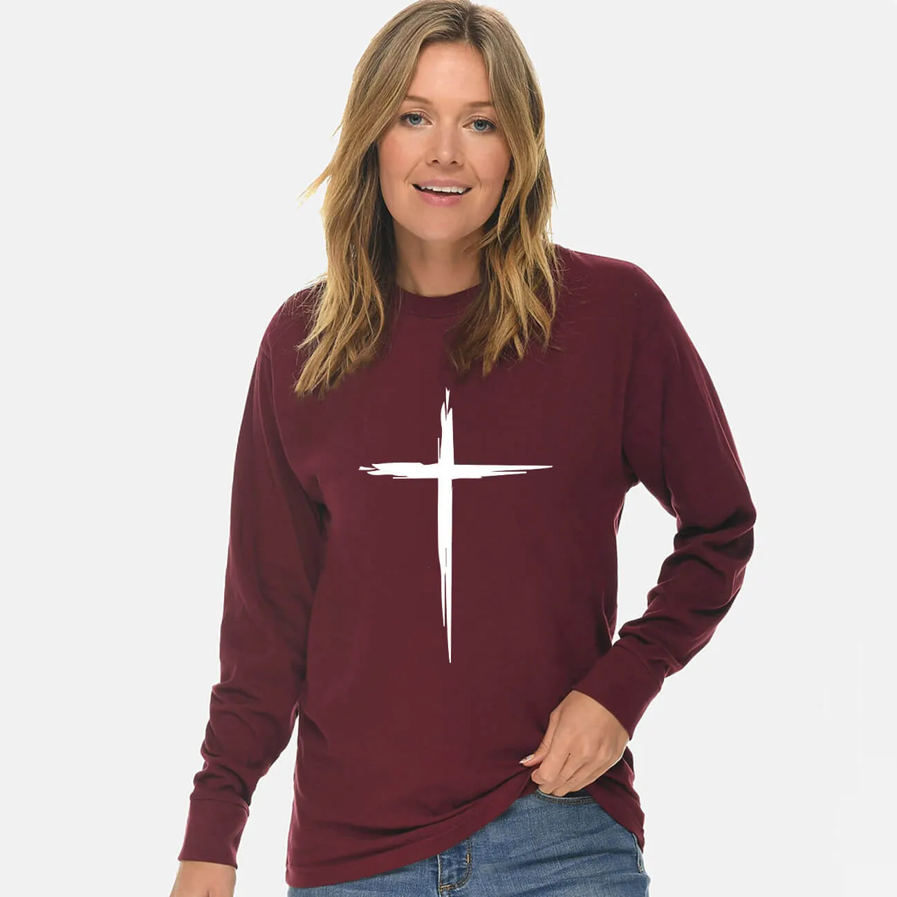 Cross Unisex Long Sleeve T Shirt