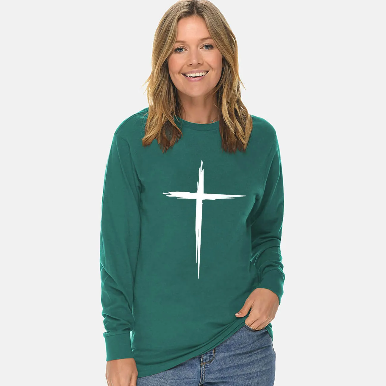 Cross Unisex Long Sleeve T Shirt