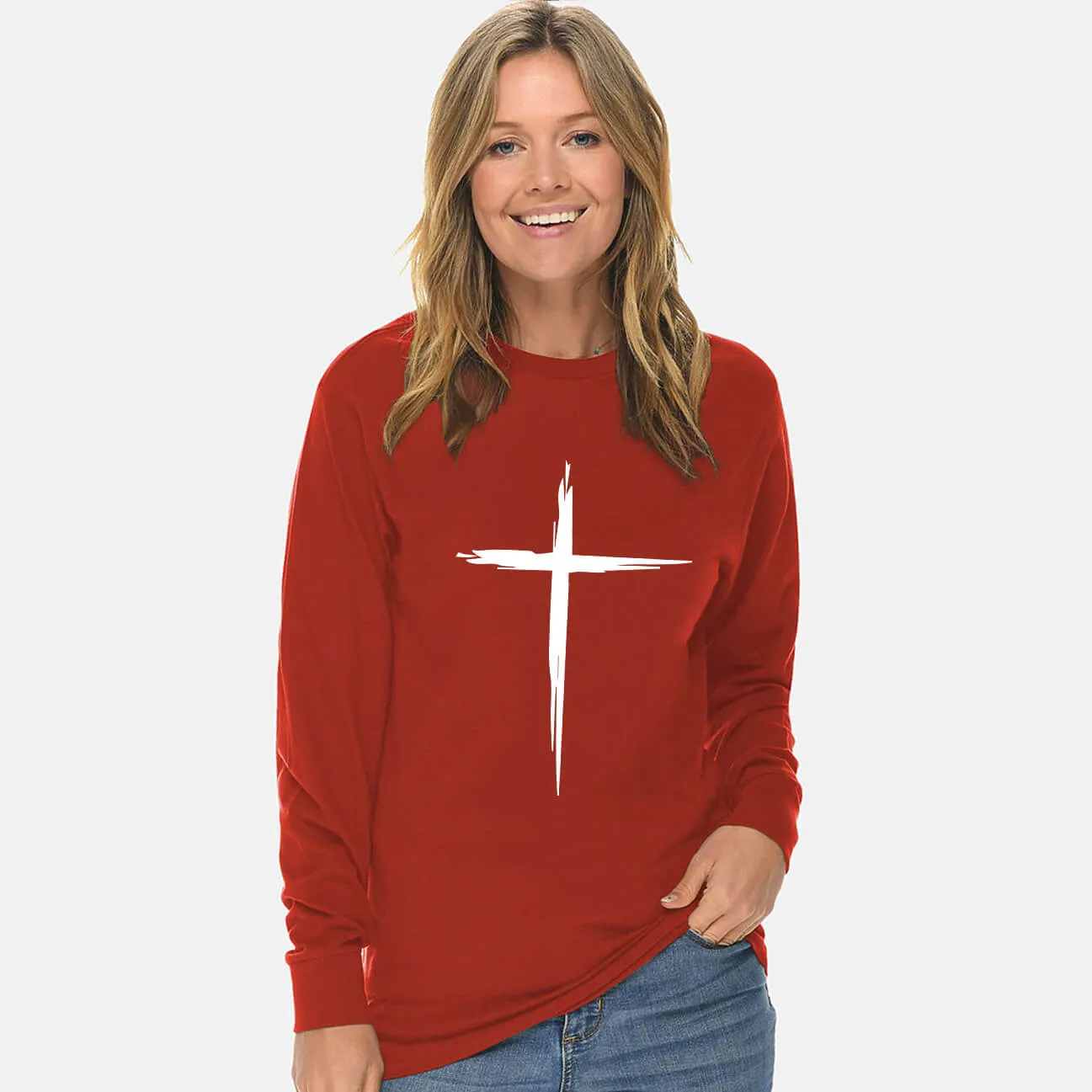 Cross Unisex Long Sleeve T Shirt