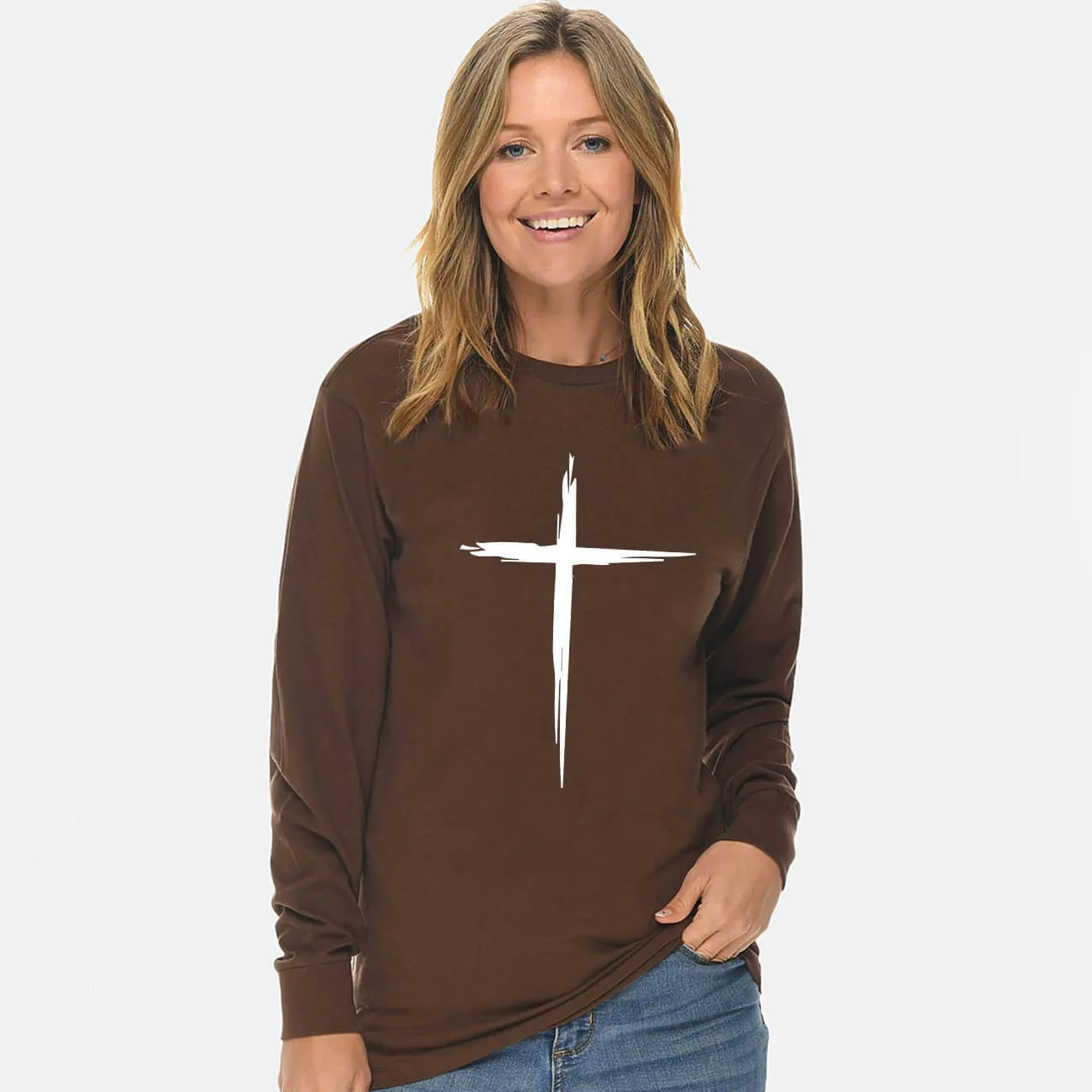 Cross Unisex Long Sleeve T Shirt
