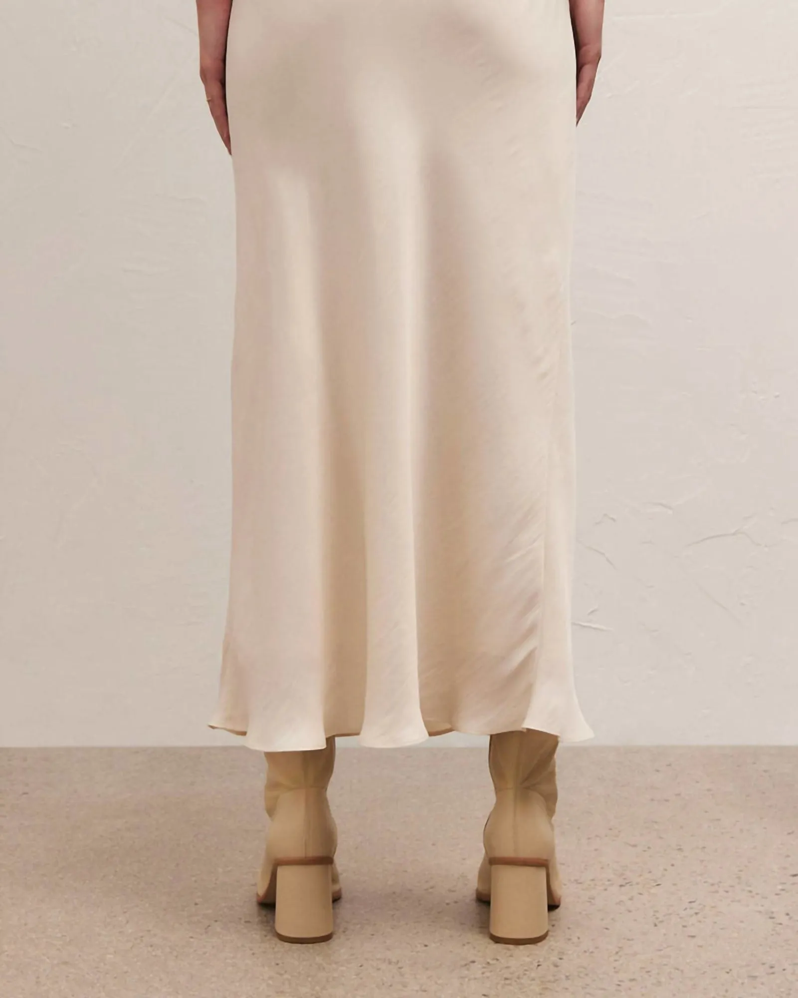 Europa Skirt In Sandstone | Sandstone