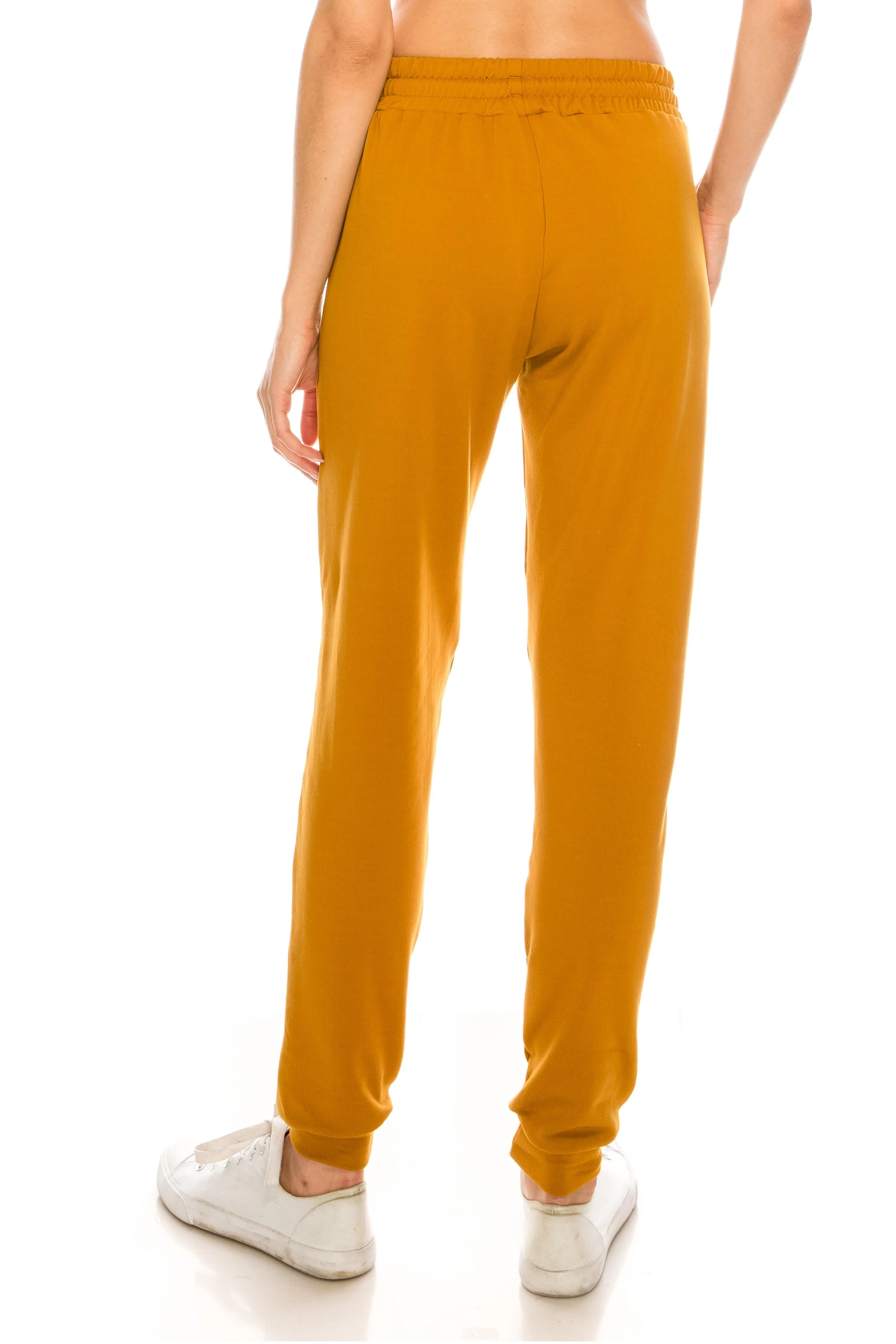 Fleece Jogger Pants - Soft Winter LOVE Printed Pockets Sweatpants