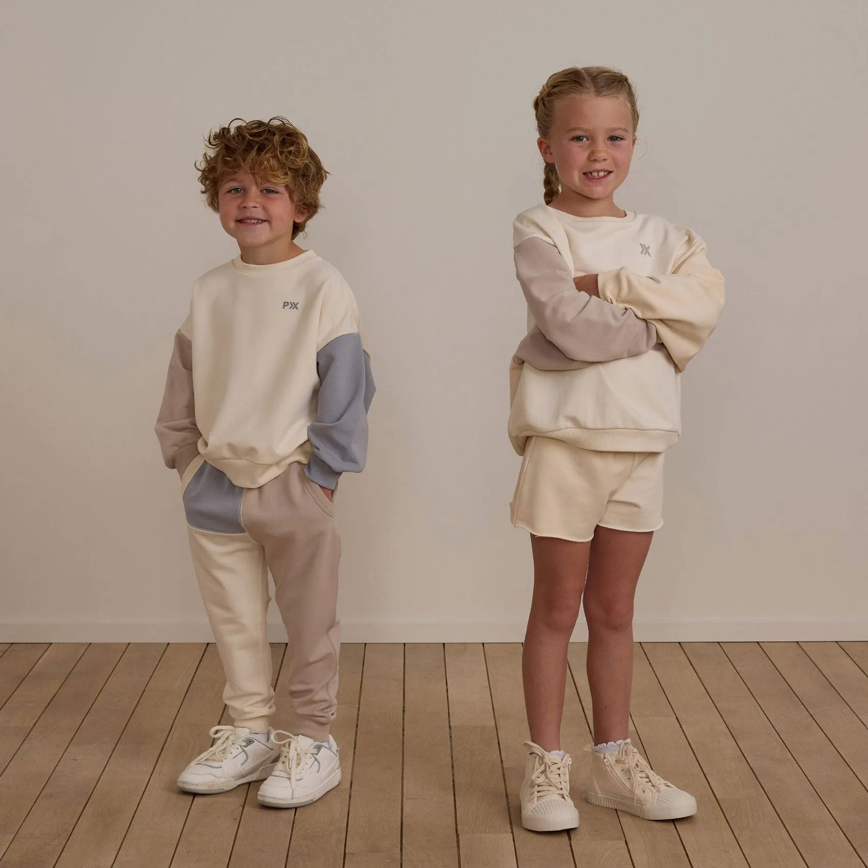 Freestyle Sweatpant - Color Block - Natural