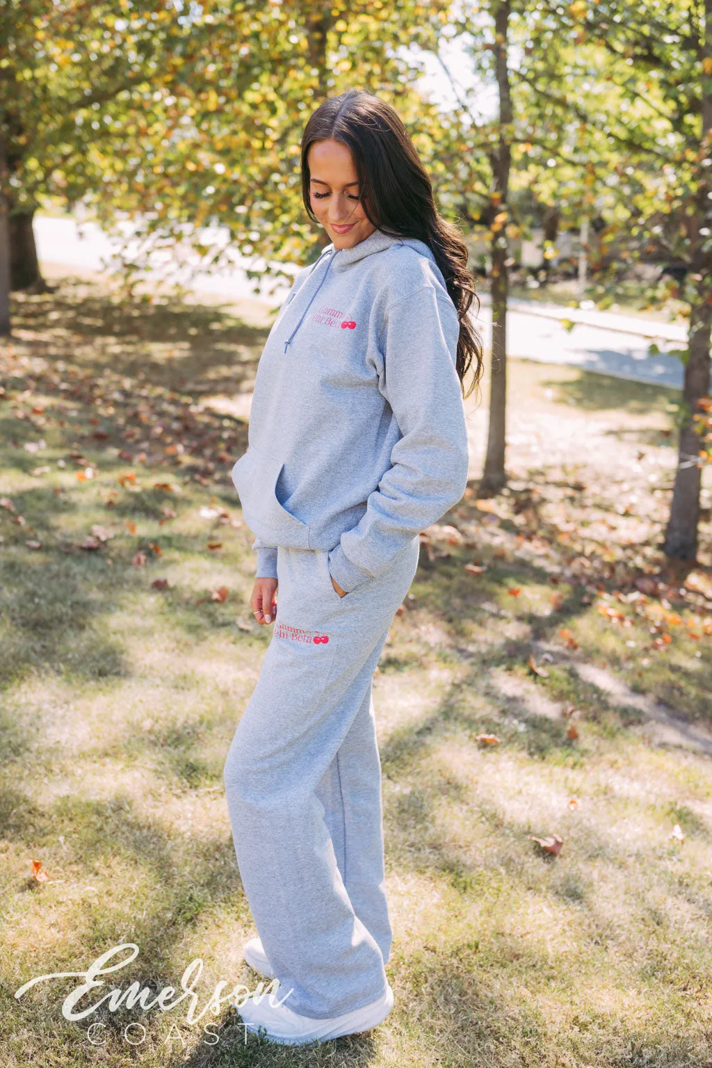 Gamma Phi Beta Lucky Match Box Hoodie Sweatpants Set