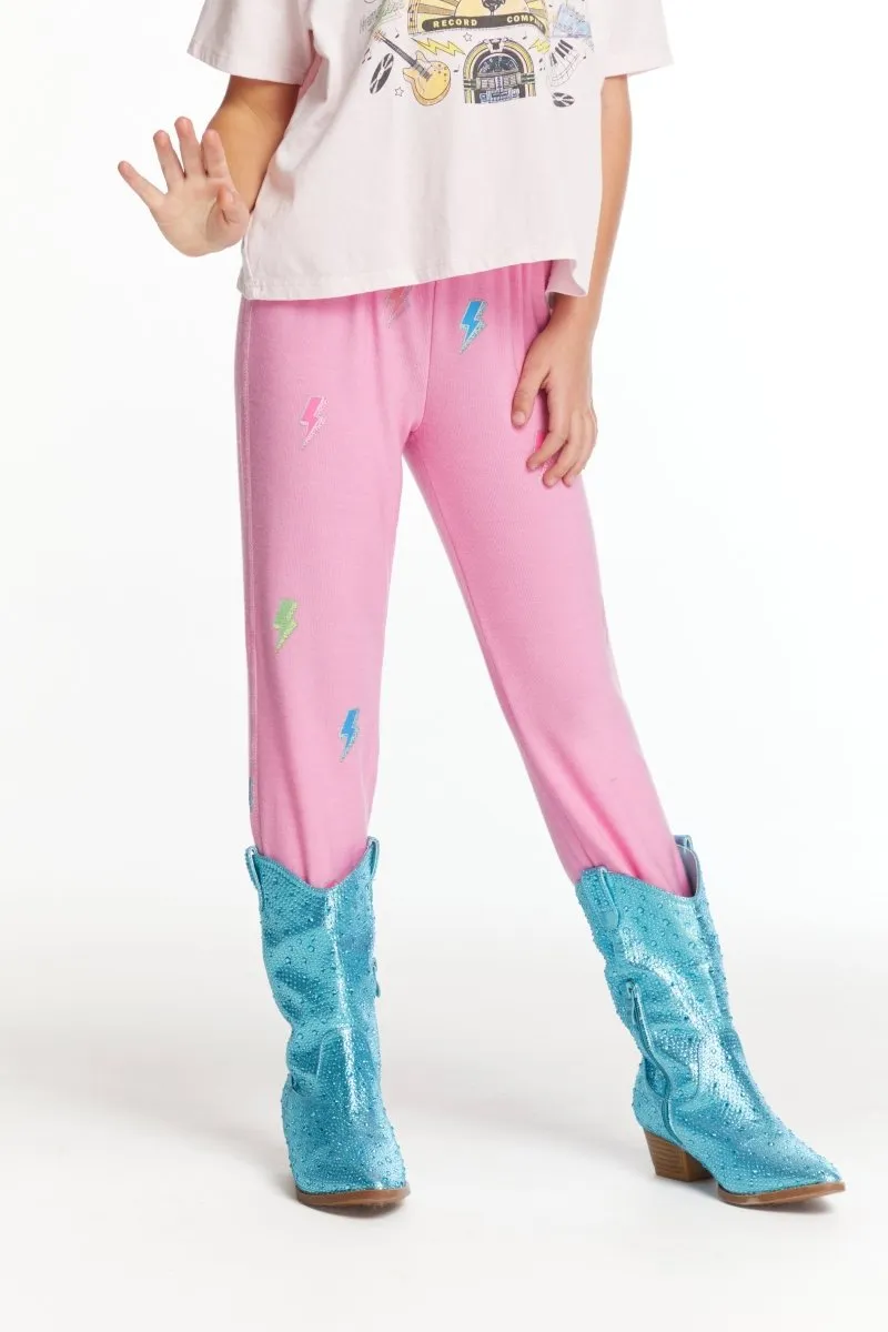 GLITTER BOLTS SWEATPANTS