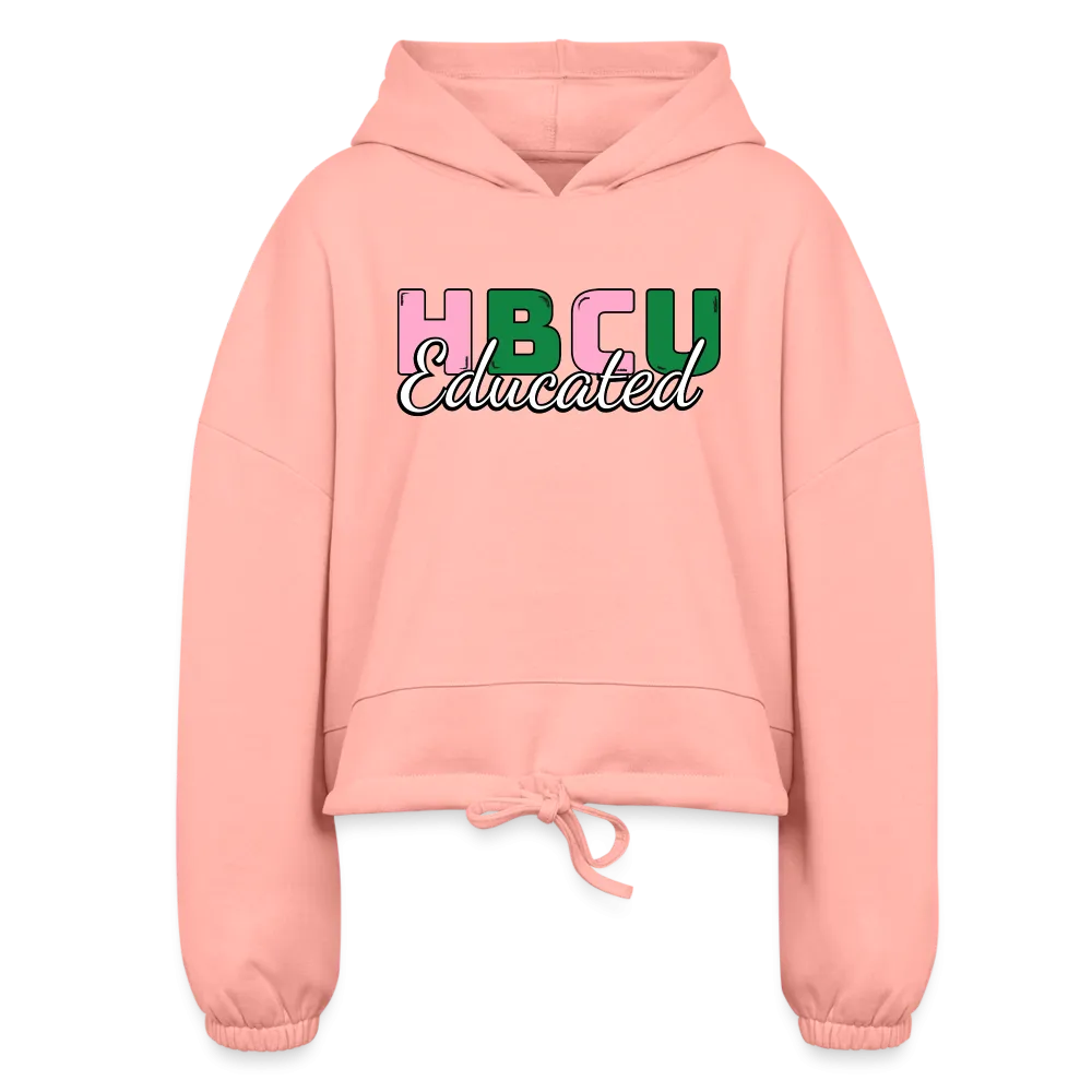 HBCU AKA Women’s Cropped Hoodie