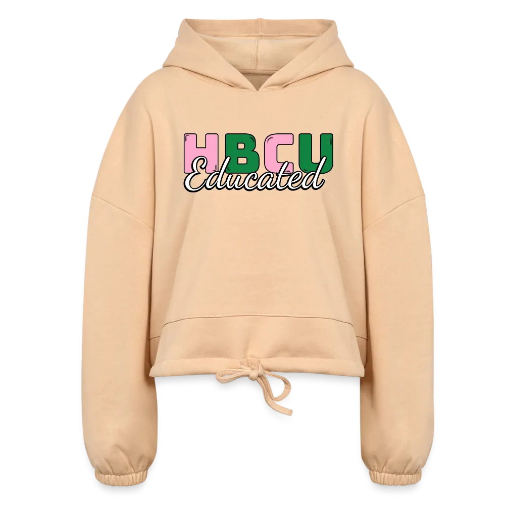 HBCU AKA Women’s Cropped Hoodie