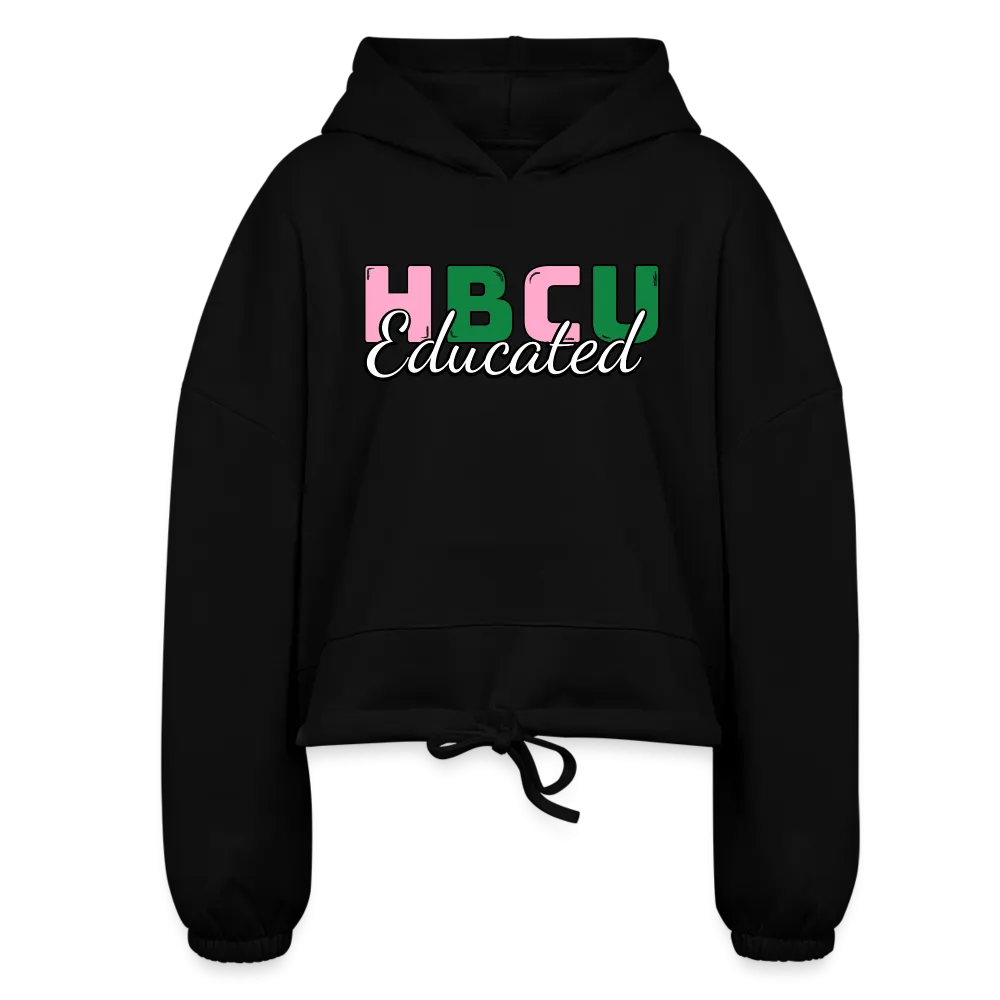 HBCU AKA Women’s Cropped Hoodie