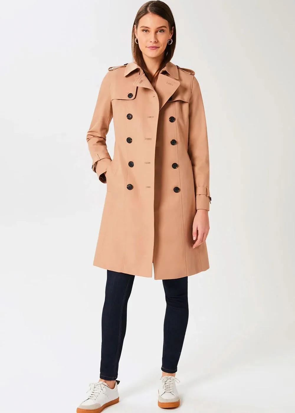 HOBBS SASKIA Water Resistant Trench Coat