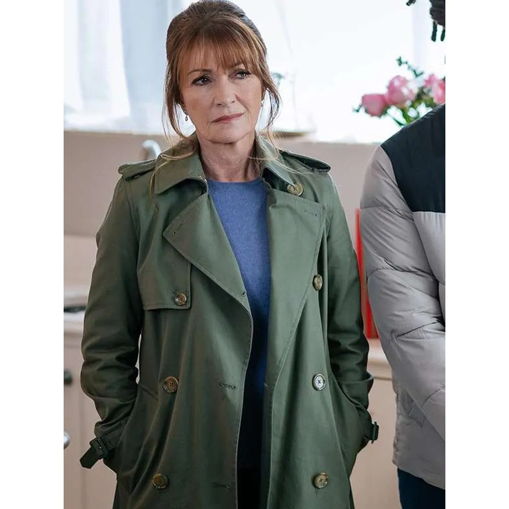 Jane Seymour Actress Trench Coat