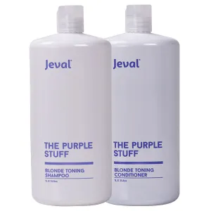 Jeval The Purple Stuff Blonde Shampoo & Conditioner Duo 1 Litre