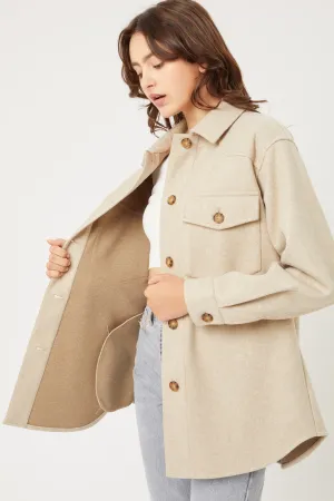 Julia Fleece Oversized Shacket