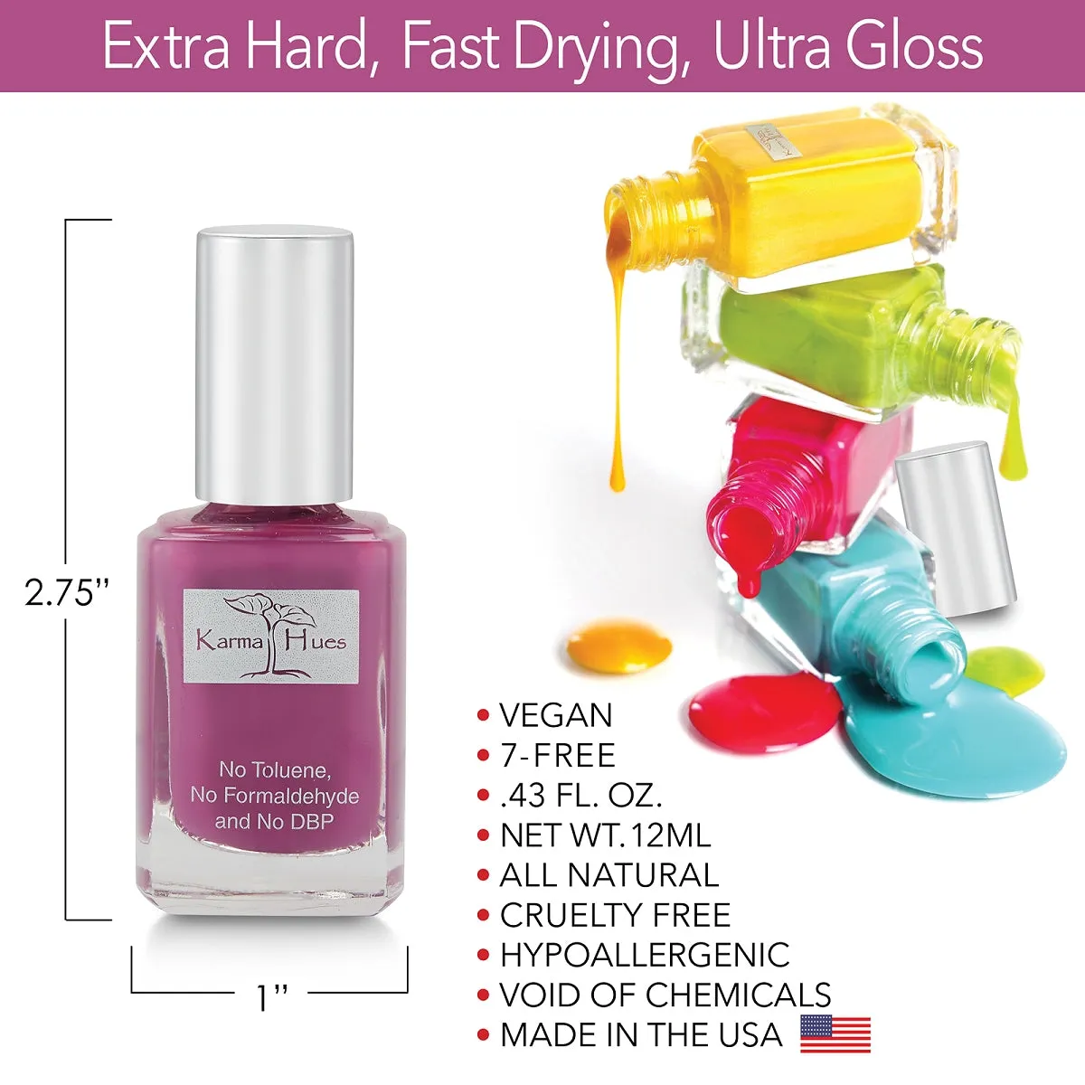 Karma Naturals Nail Polish - Oh My!