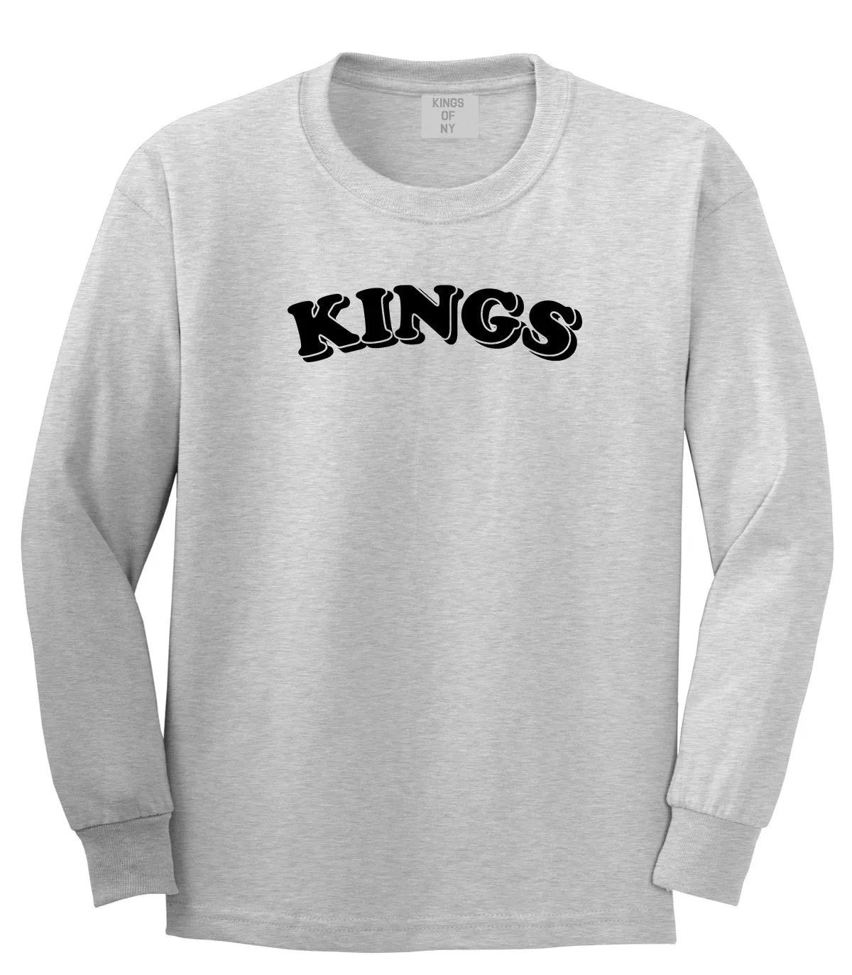 KINGS Bubble Letters Long Sleeve T-Shirt