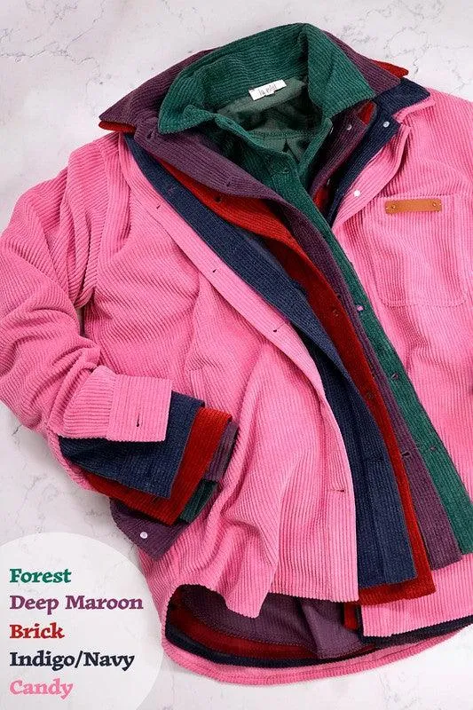 Madera Corduroy Shacket