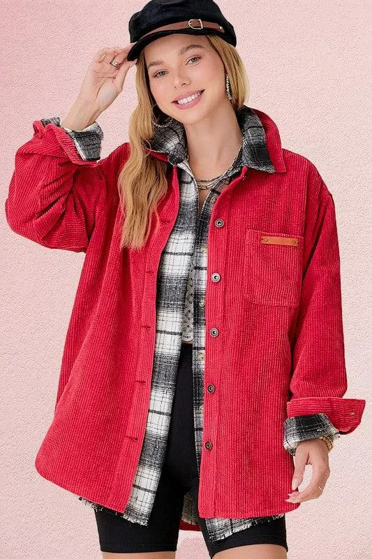 Madera Corduroy Shacket