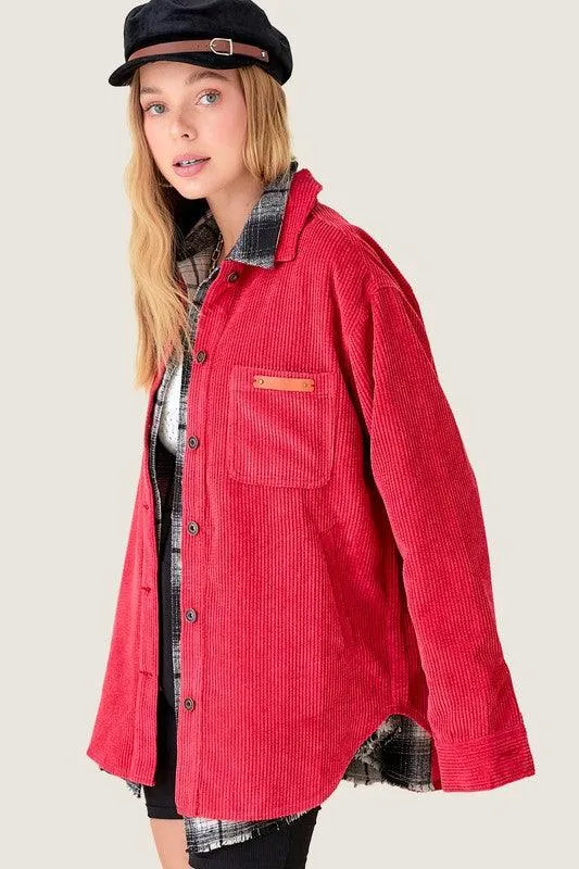 Madera Corduroy Shacket