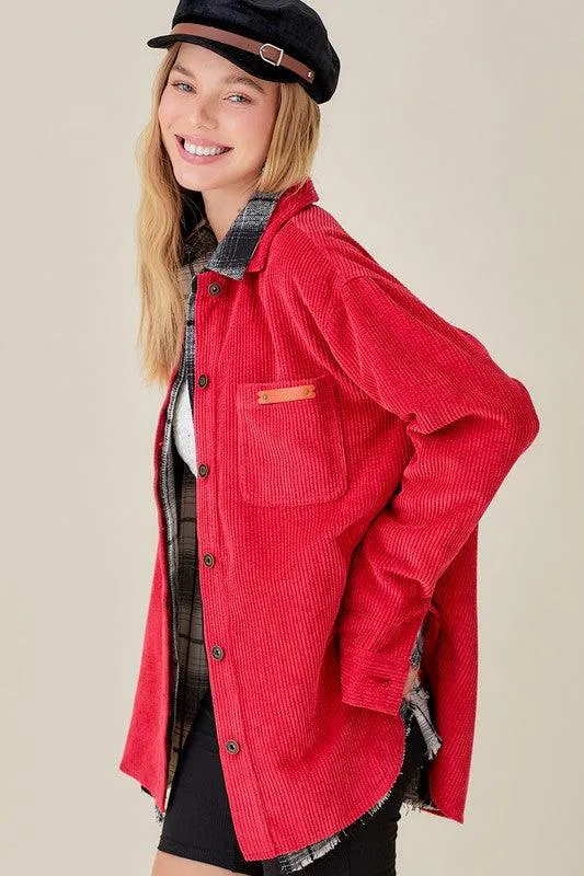 Madera Corduroy Shacket