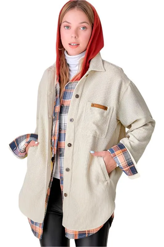 Madera Corduroy Shacket
