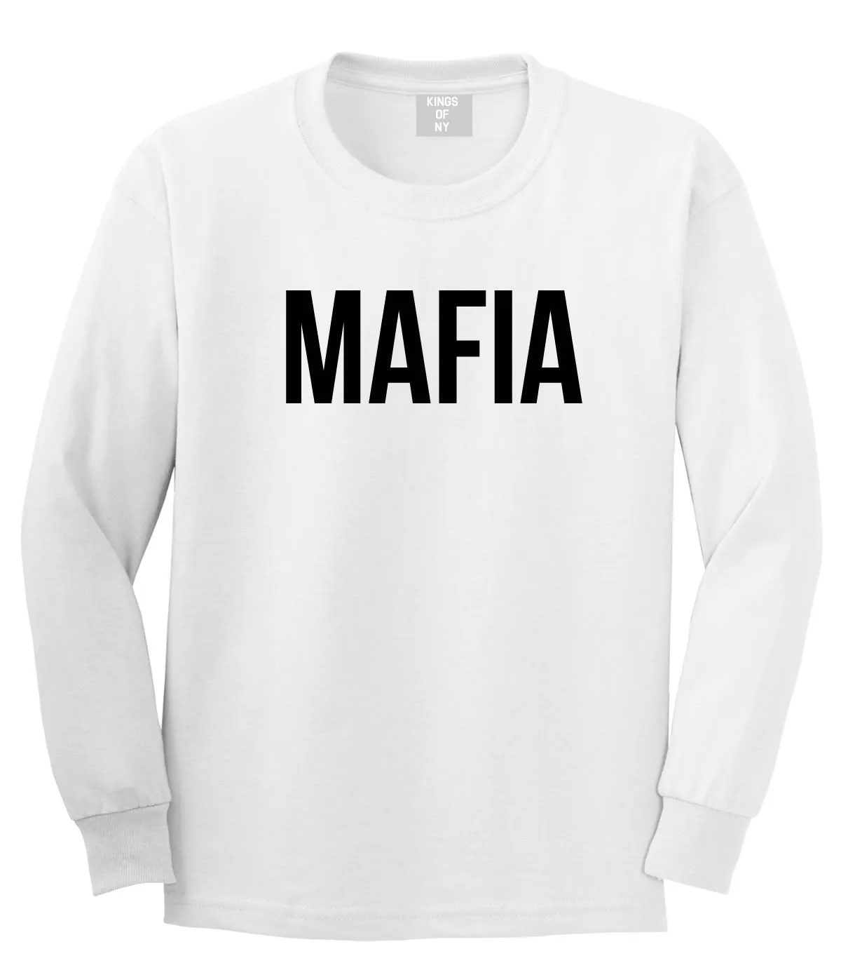 Mafia Junior Italian Mob Long Sleeve T-Shirt