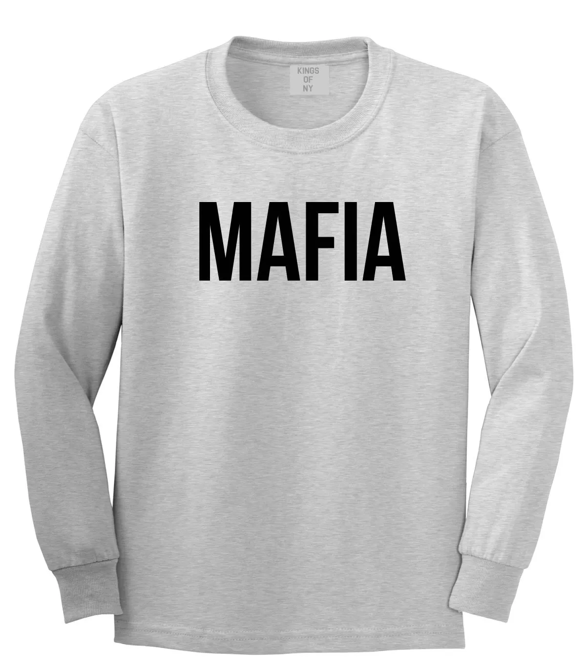 Mafia Junior Italian Mob Long Sleeve T-Shirt