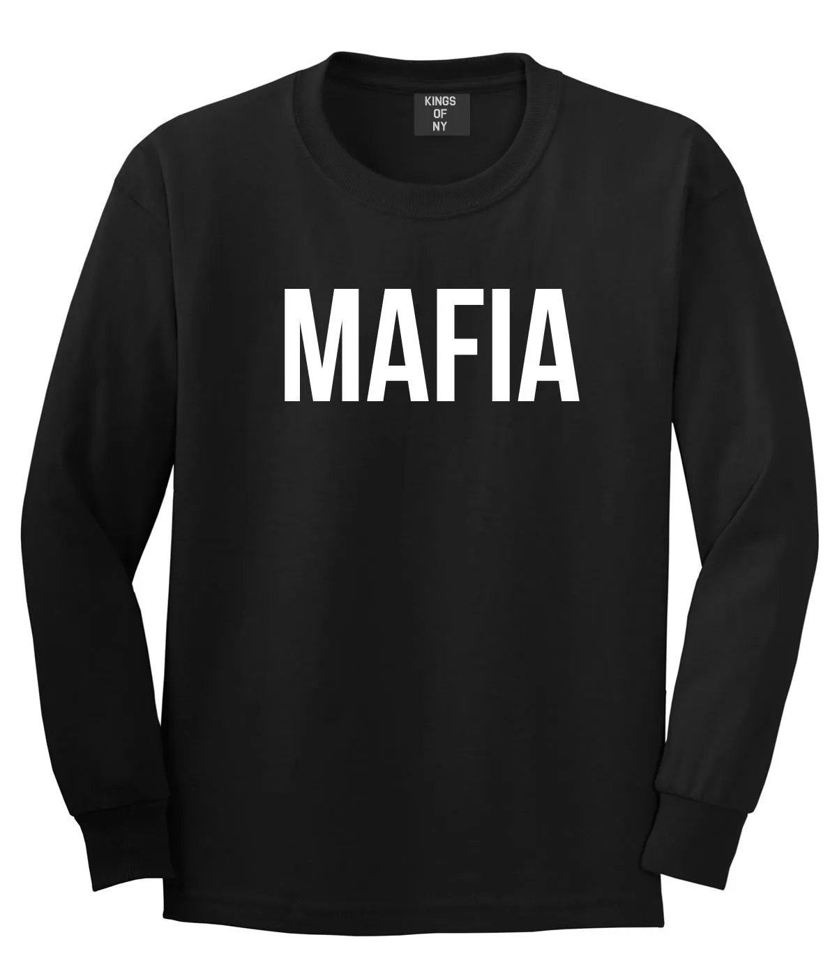 Mafia Junior Italian Mob Long Sleeve T-Shirt