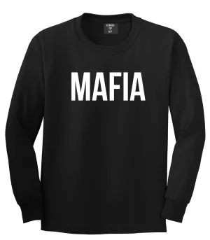 Mafia Junior Italian Mob Long Sleeve T-Shirt