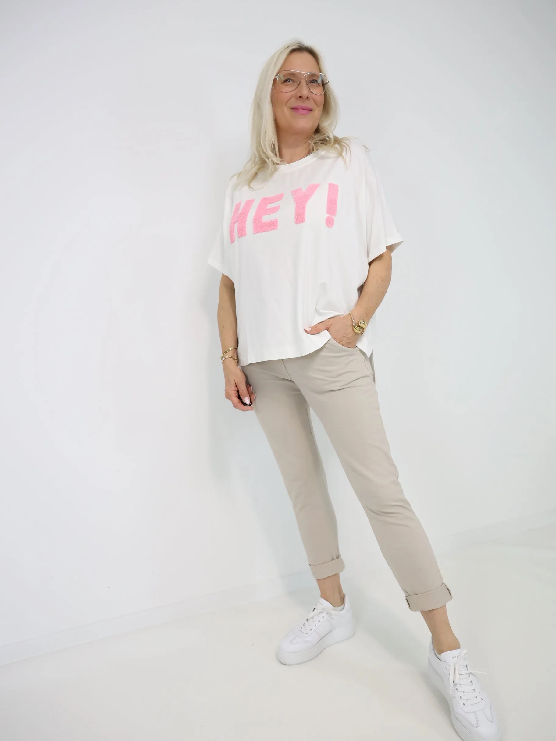 MAX LOUNGE Sweatpants - beige