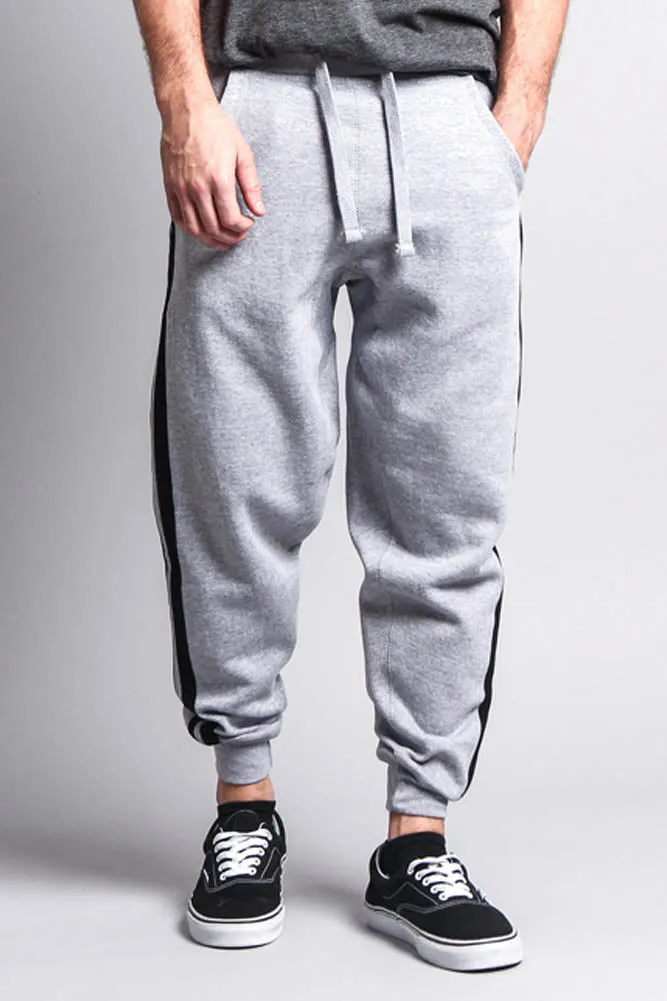 Men's Two Striped Sweatpants
