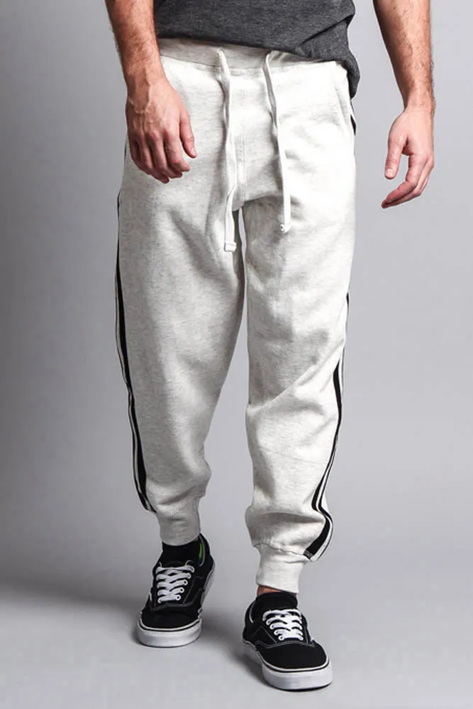 Men's Two Striped Sweatpants