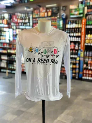 On A Beer Run Dri Wick L/S T Shirt