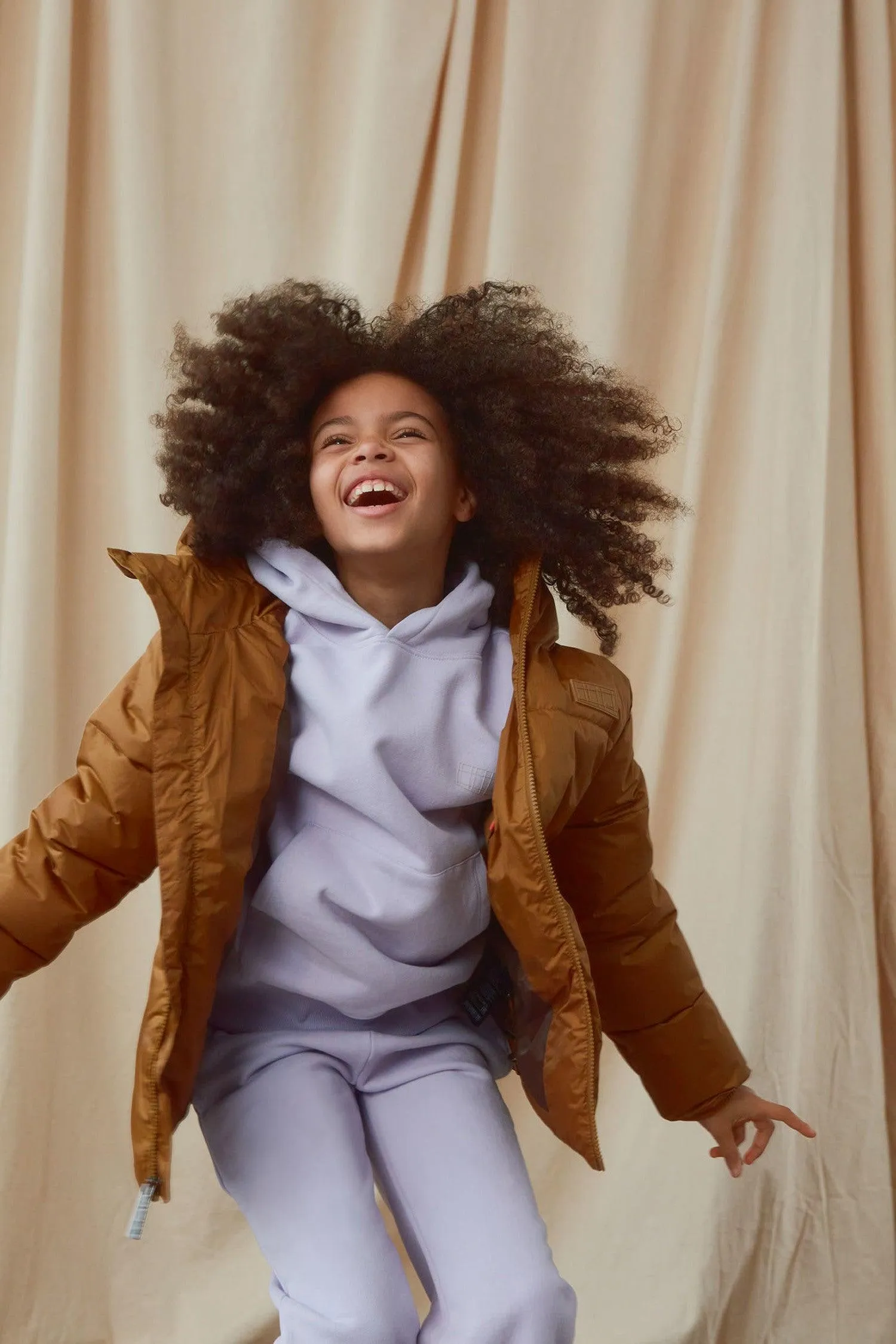 Organic Cotton Sweatshirt |  Moz in Frozen Lilac | Molo